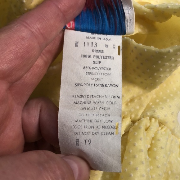 Vintage Martha’s Miniatures Frilly Dress - Picture 6 of 7